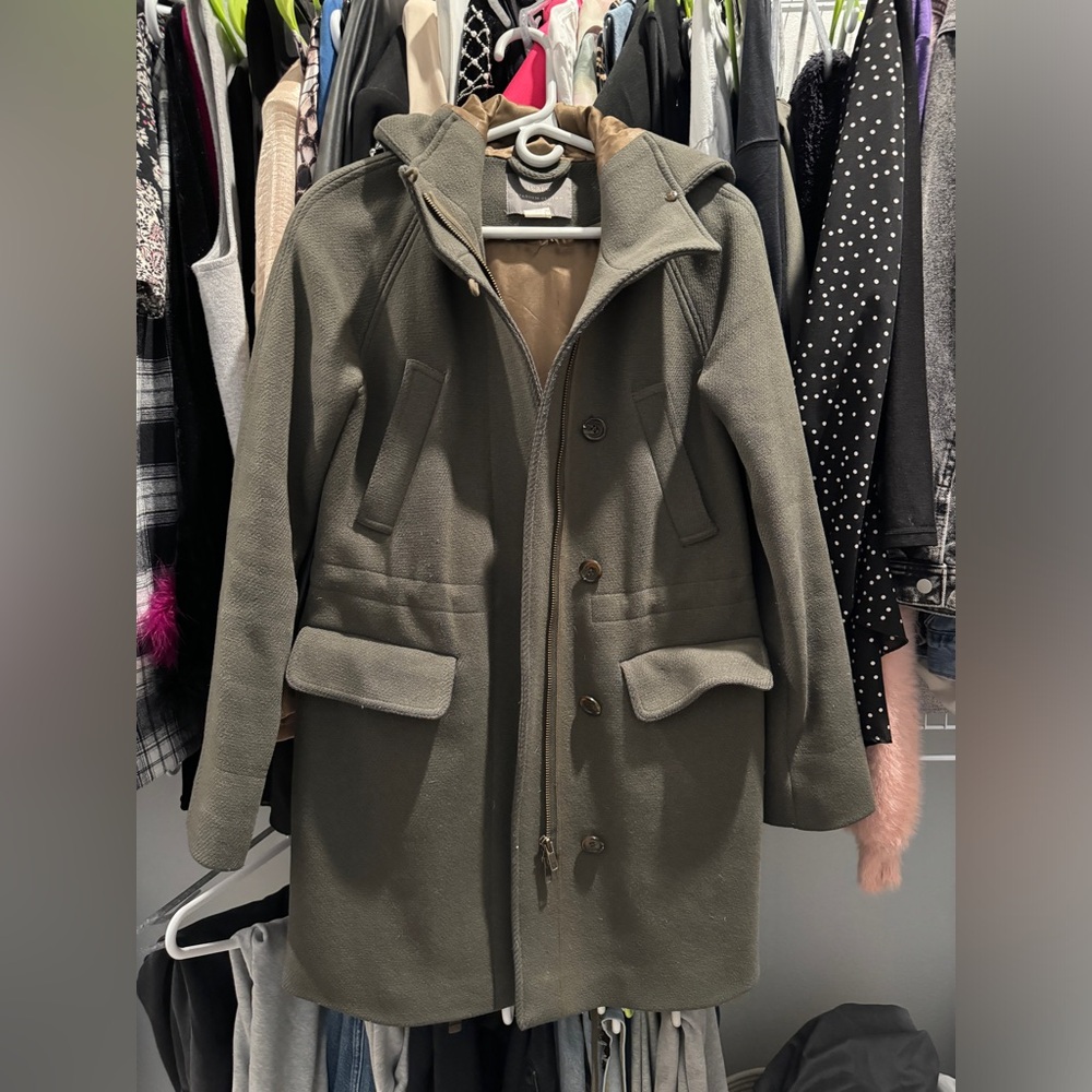 JCREW STADIUM CLOTH BY NELLO GORI VINTAGE WINTER COAT
